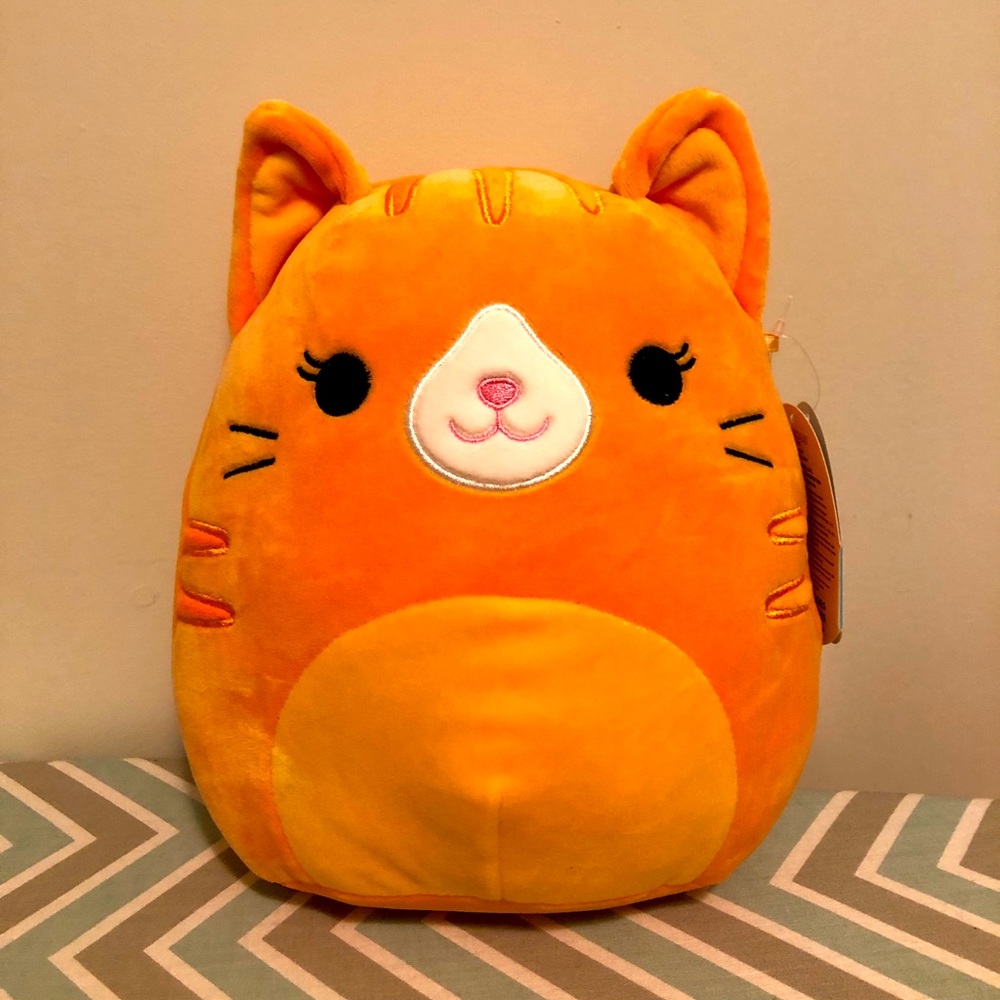 BNWT 8” Gigi the Orange Cat Squishmallow
